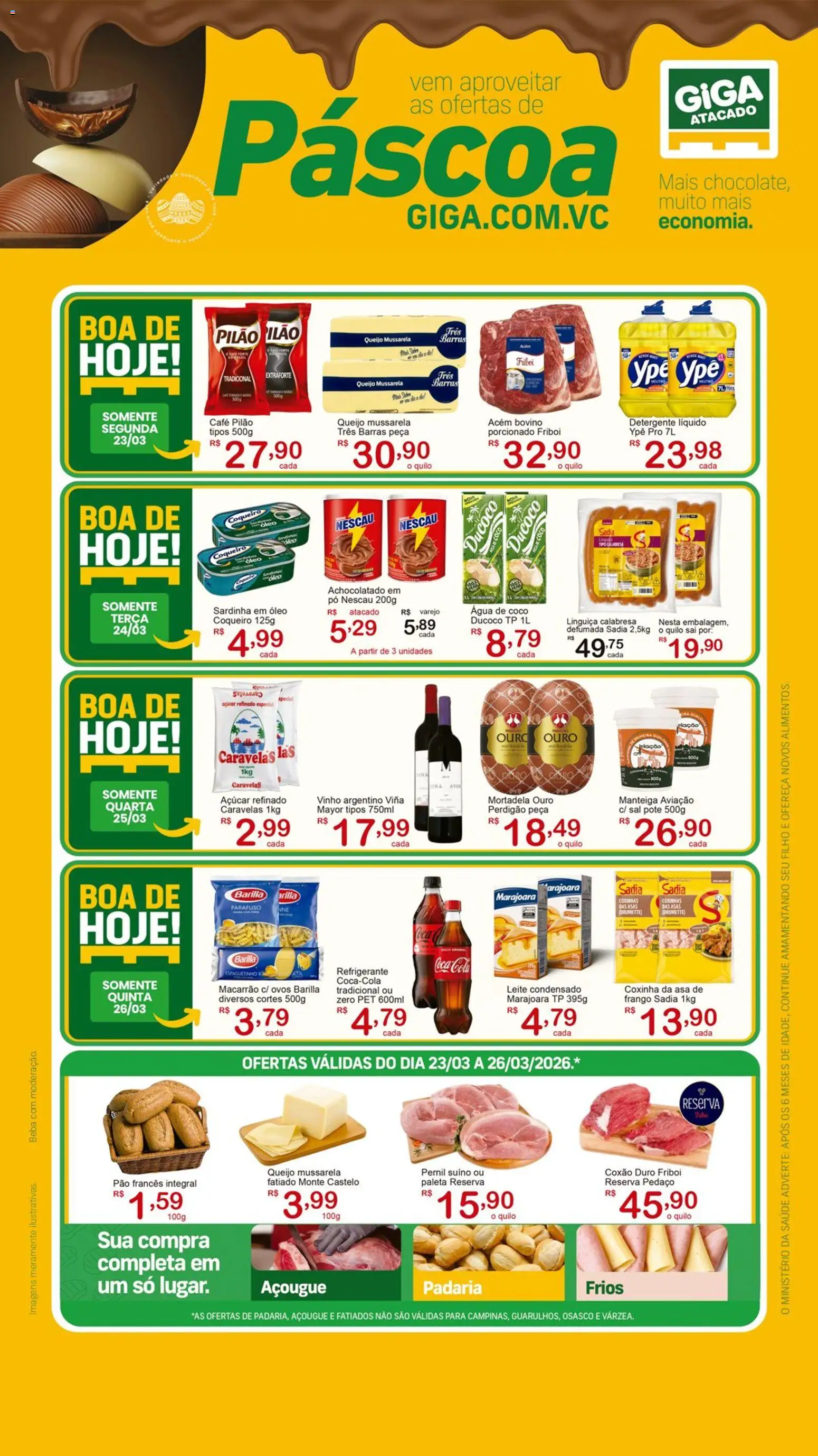 Pré-Visualização do folheto "GIGA Atacado - Ofertas da semana" da loja GIGA Atacado válido a partir de 23/03/2026
