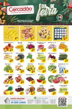Pré-Visualização do folheto "Ofertas da semana" da loja Cercadão válido a partir de 17/12/2025