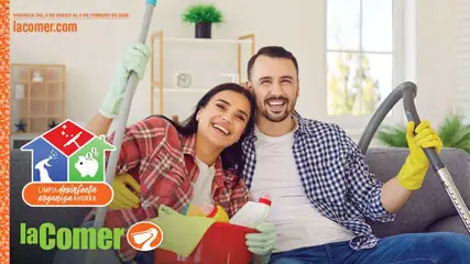 Vista previa las ofertas de la tienda La Comer - Folleto Limpia Desinfecta Organiza Ahorra desde el 09/01/2026 