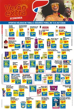Pré-Visualização do folheto "Ofertas de Mercado Quinzenal" da loja Extra válido a partir de 13/01/2026
