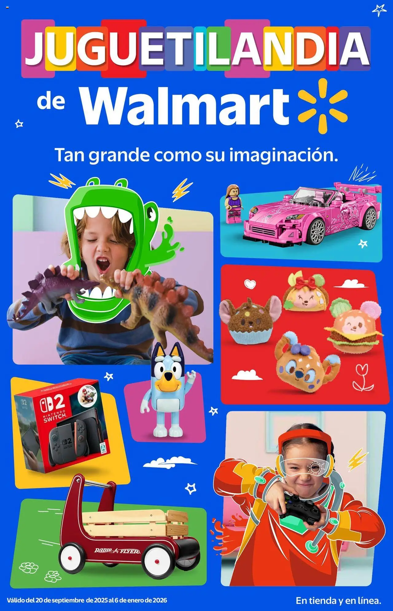 Folleto Juguetilandia Walmart y sus promociones válidas desde el 20/09/2025 - Número de página 1