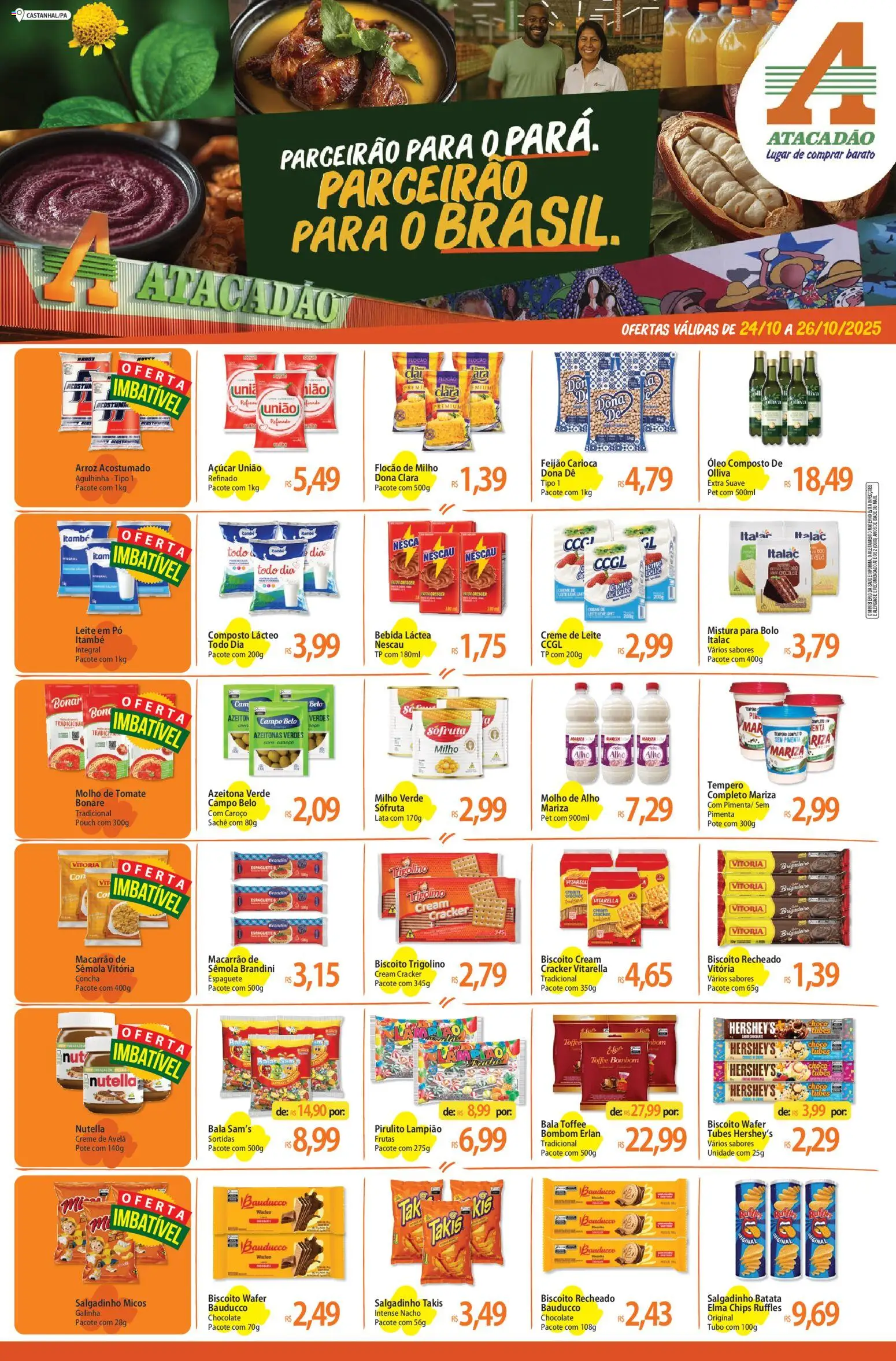 Atacadão folheto "Ofertas - PA" válido a partir de 24/10/2025 - número de página 1