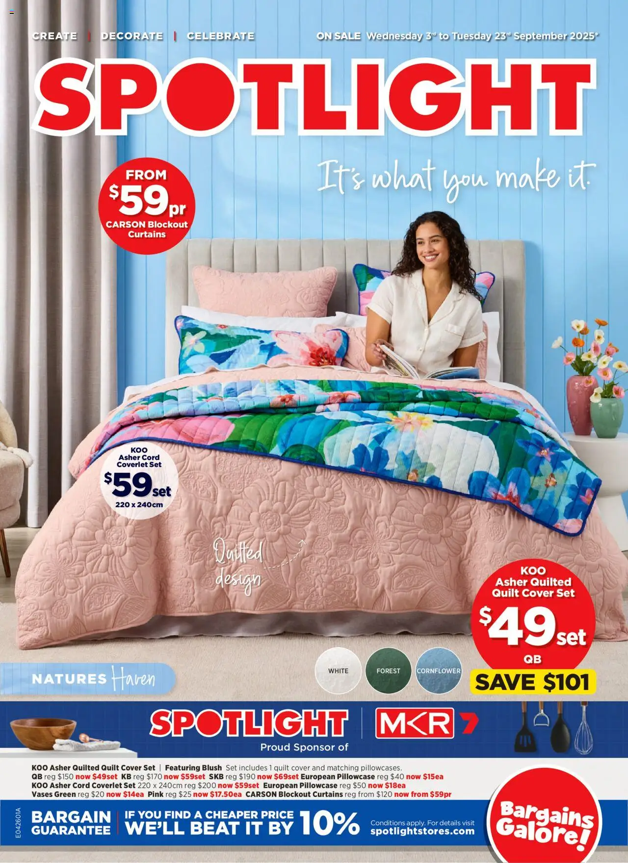 Spotlight catalogue valid from 03/09/2025 - page 1