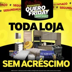 Pré-Visualização do folheto "Black Friday" da loja Lojas Quero-Quero válido a partir de 03/11/2025