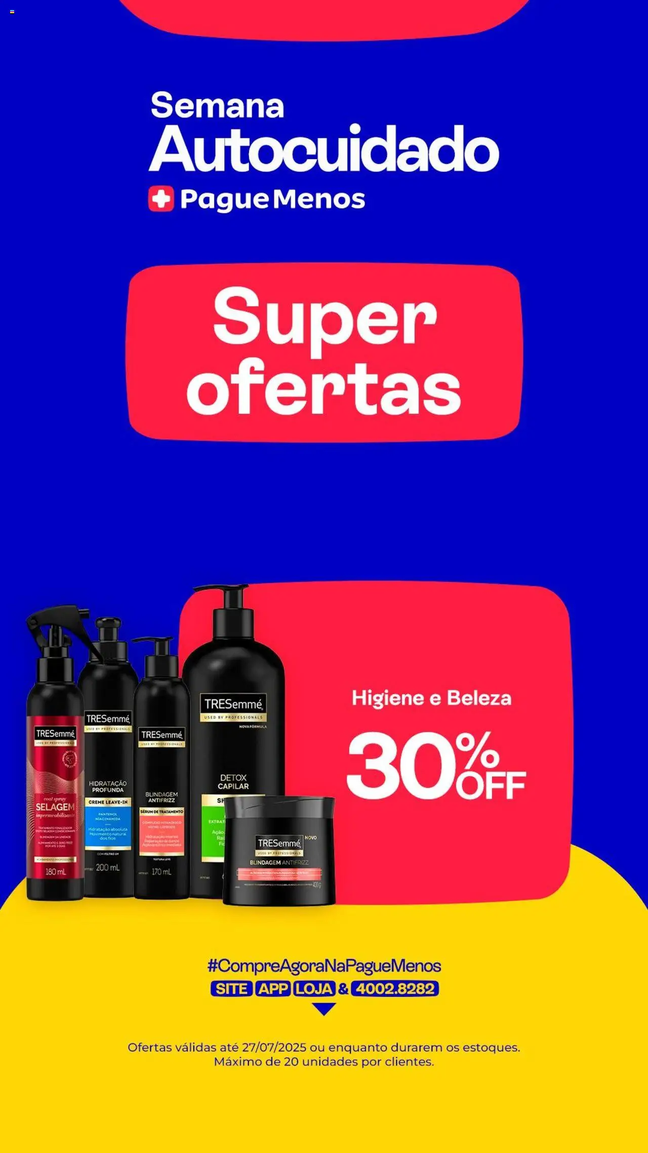 Pague Menos folheto "Catálogo atual" válido a partir de 25/07/2025 - número de página 1 - Sérum, Creme