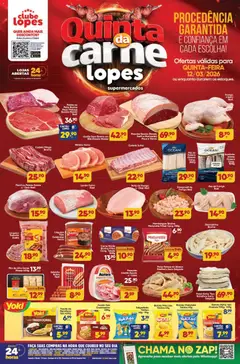 Pré-Visualização do folheto "Lopes Supermercados - Ofertas da semana" da loja Lopes Supermercados válido a partir de 12/03/2026