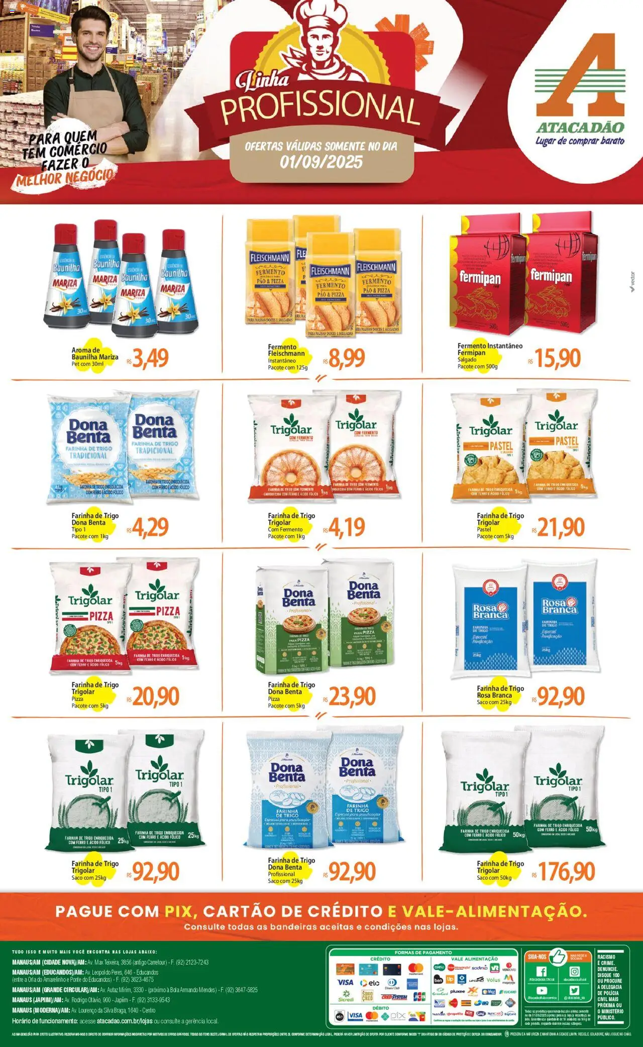 Atacadão folheto "Ofertas - AM" válido a partir de 01/09/2025 - número de página 1