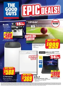 Preview of catalogue Black Friday from shop The Good Guys valid 12/11/2025 | Page: 25