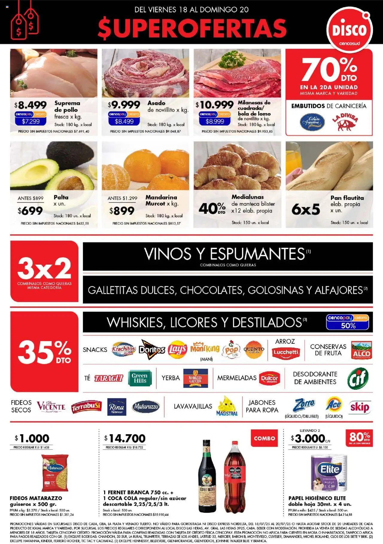 Disco Ofertas del 18/07/2025 Online