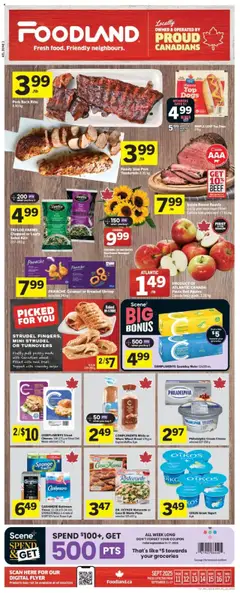 Preview of leaflet Weekly Flyer - NL from shop Foodland is valid from Sep 11, 2025