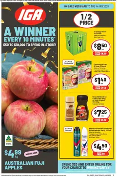 Preview of catalogue IGA catalogue SA from shop IGA valid 08/04/2026
