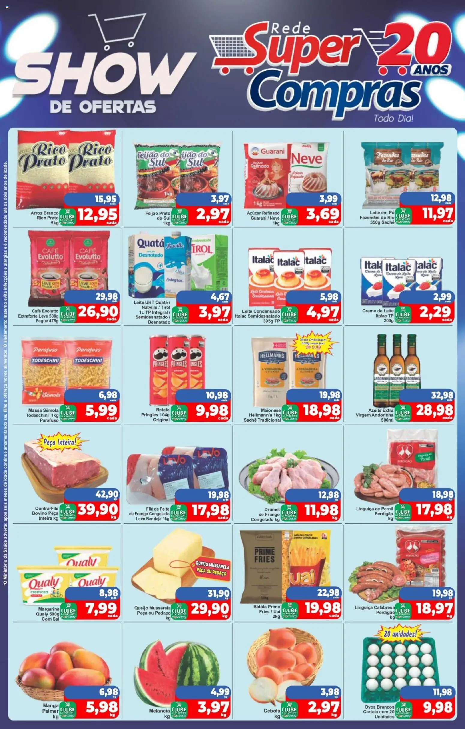 Rede Super Compras folheto "Ofertas da semana" válido a partir de 24/10/2025 - número de página 1