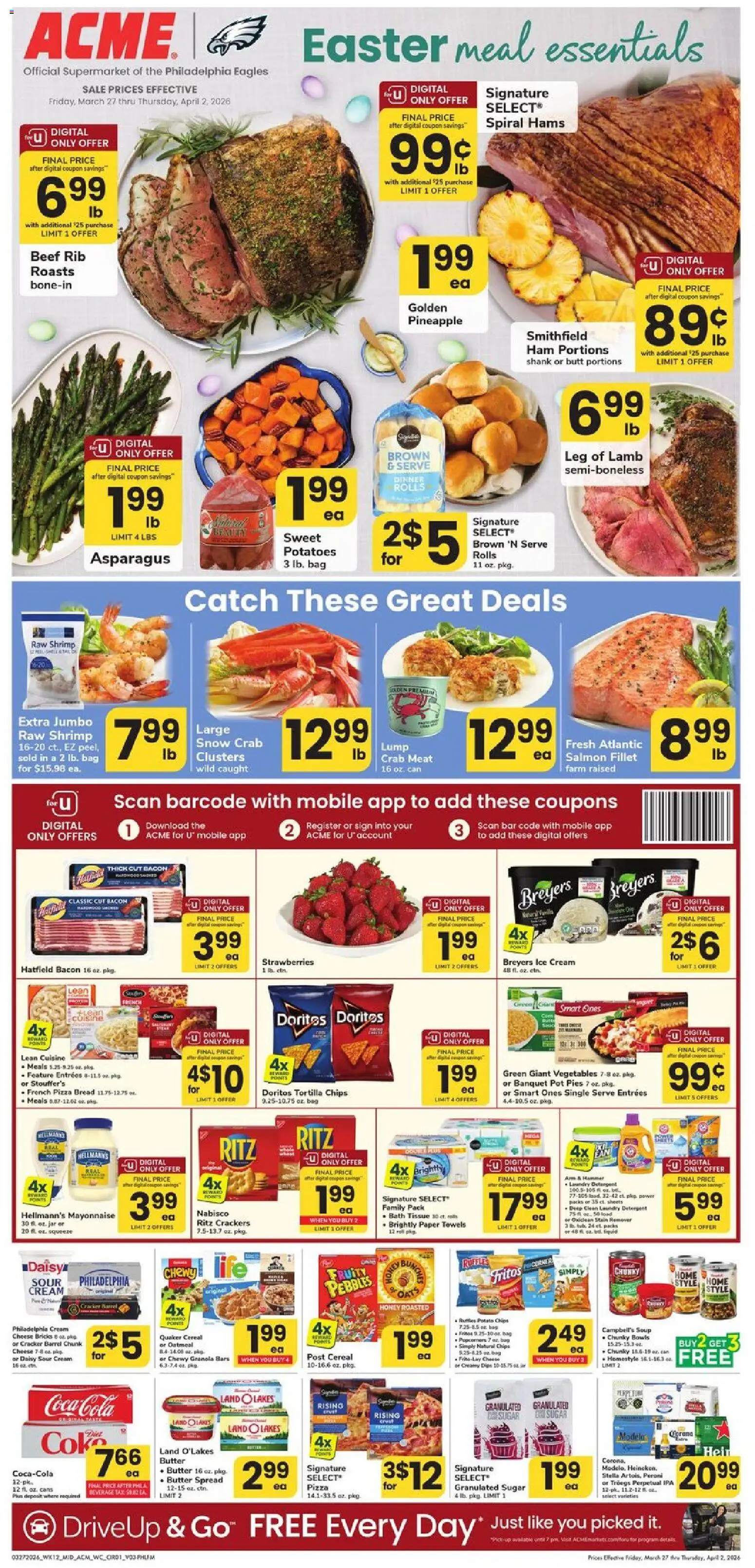 Ad Preview of Acme Acme Weekly Ad from 03/27/2026