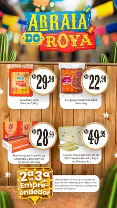 Pré-Visualização do folheto "Ofertas da semana" da loja Royal Supermercados válido a partir de 14/07/2025