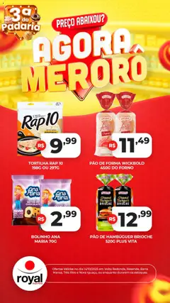 Pré-Visualização do folheto "Ofertas do Dia" da loja Royal Supermercados válido a partir de 14/10/2025
