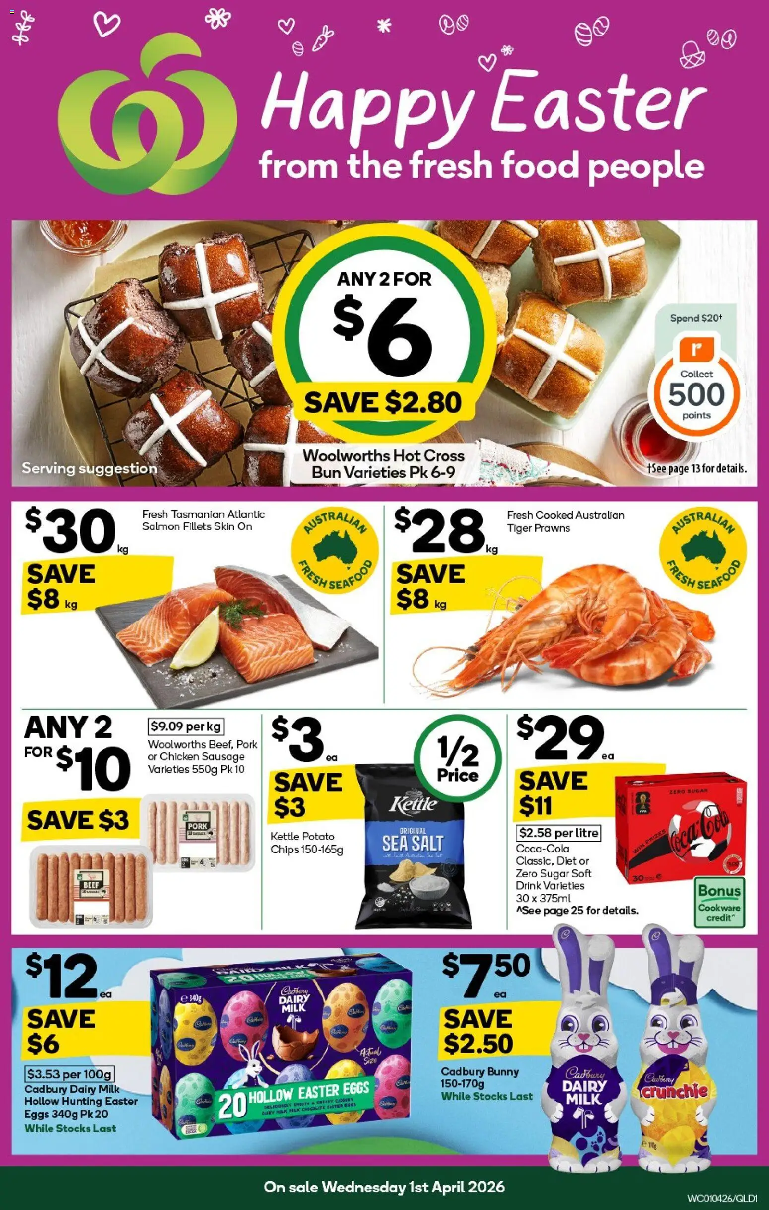 Preview of catalogue Woolworths catalogue FNQ from shop Woolworths valid 01/04/2026