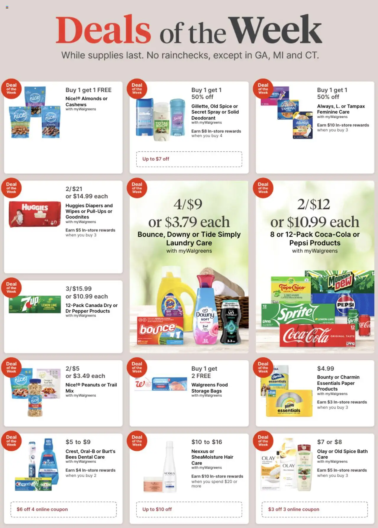 Walgreens Weekly Ad from 08/17/2025 >> Circular, Flyer - Page number 1