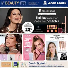 Preview of leaflet Beauty offers from shop Jean Coutu is valid from Oct 30, 2025
