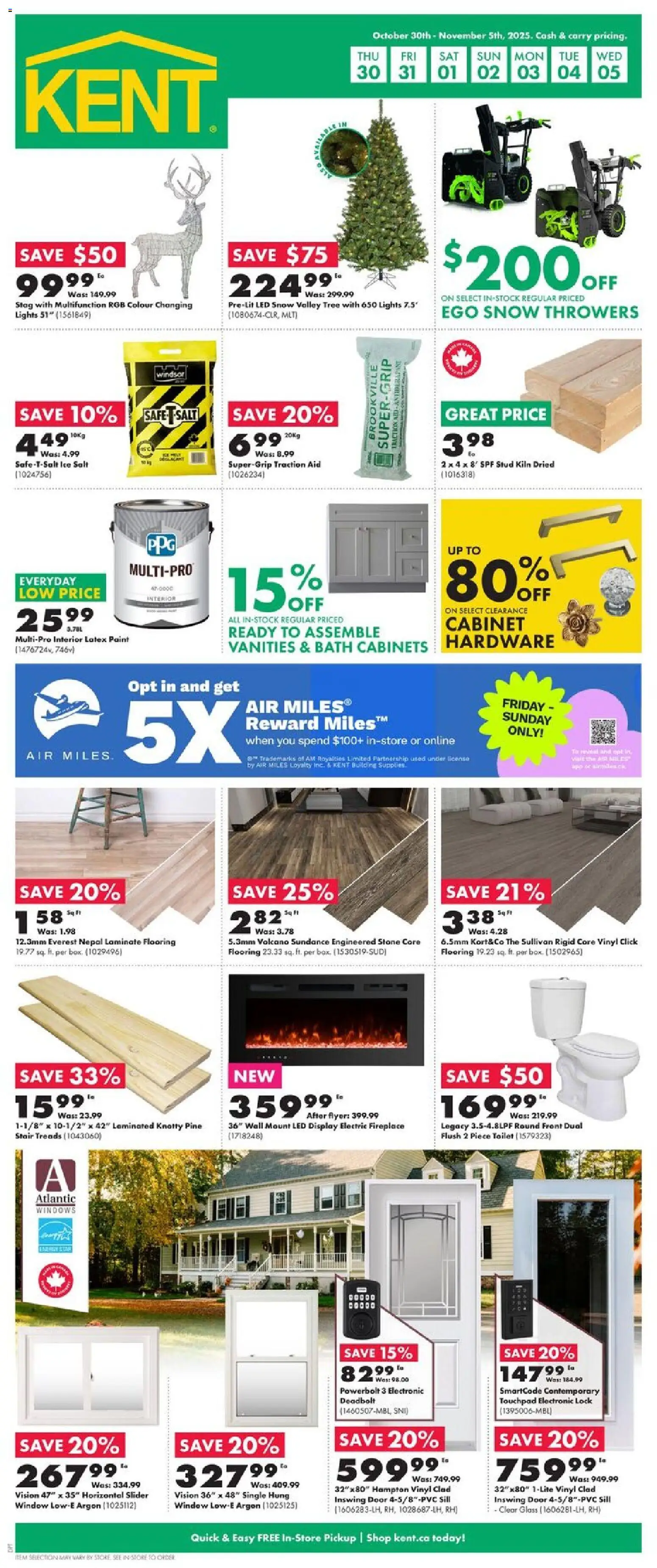 Preview of leaflet Weekly flyer / circulaire from shop Kent is valid from Oct 30, 2025