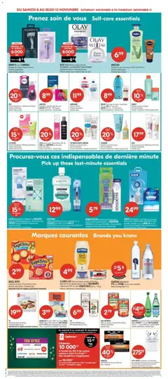 Un aperçu du dépliant Weekly flyer / circulaire du magasin Pharmaprix est valide à partir 8 nov. 2025 | Page: 19