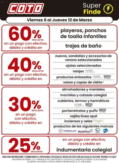 Vista previa del folleto de la tienda Coto válido desde el 06/03/2026 
