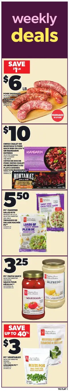 Un aperçu du dépliant Weekly flyer / circulaire du magasin Independent Grocer est valide à partir 1 janv. 2026