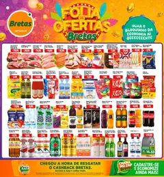 Pré-Visualização do folheto "Ofertas Carnaval" da loja Bretas válido a partir de 13/02/2026