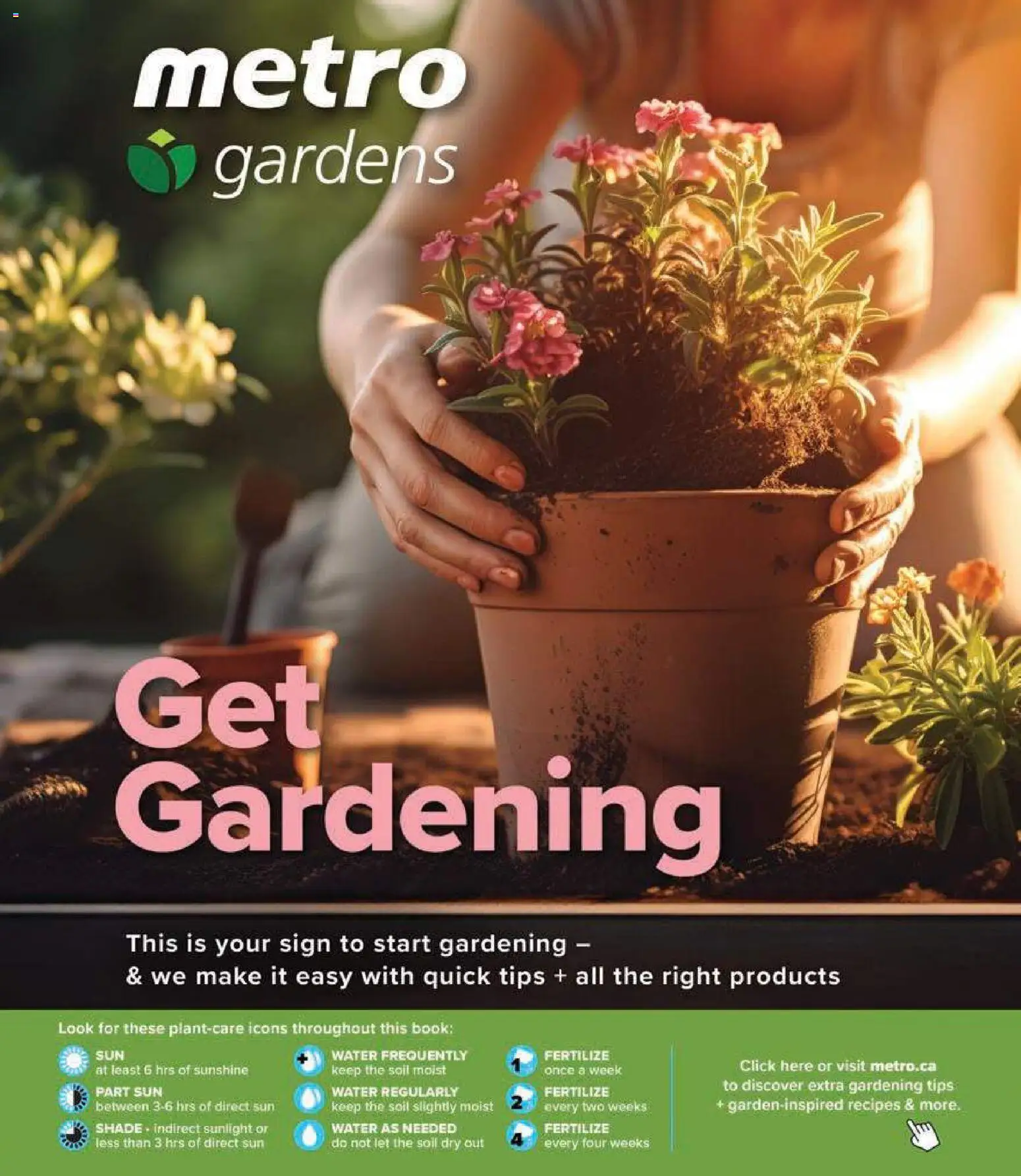 Preview of leaflet Metro Garden Centre Flyer - Alma from shop Metro is valid from Apr 23, 2026