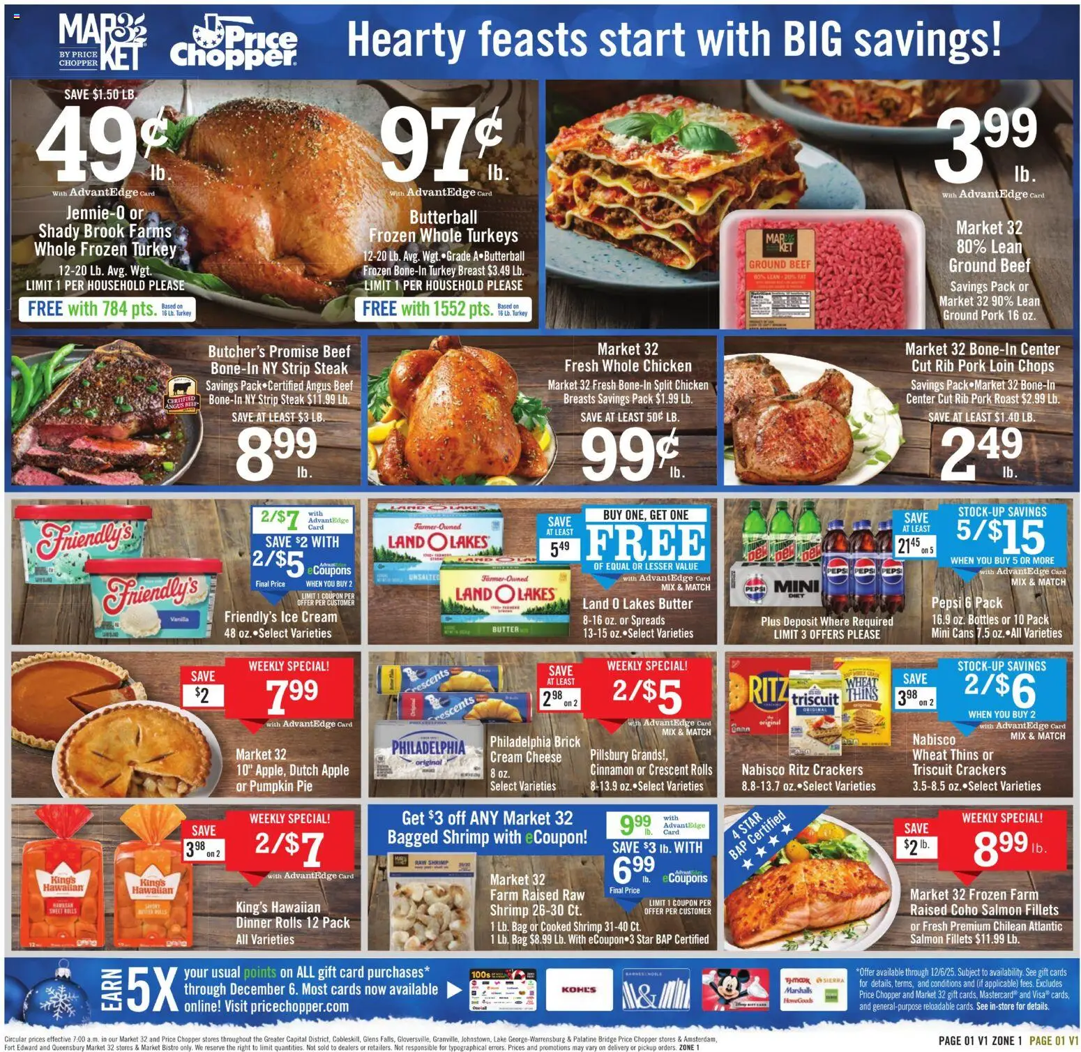 Ad Preview of Price Chopper Weekly Ad from 11/23/2025