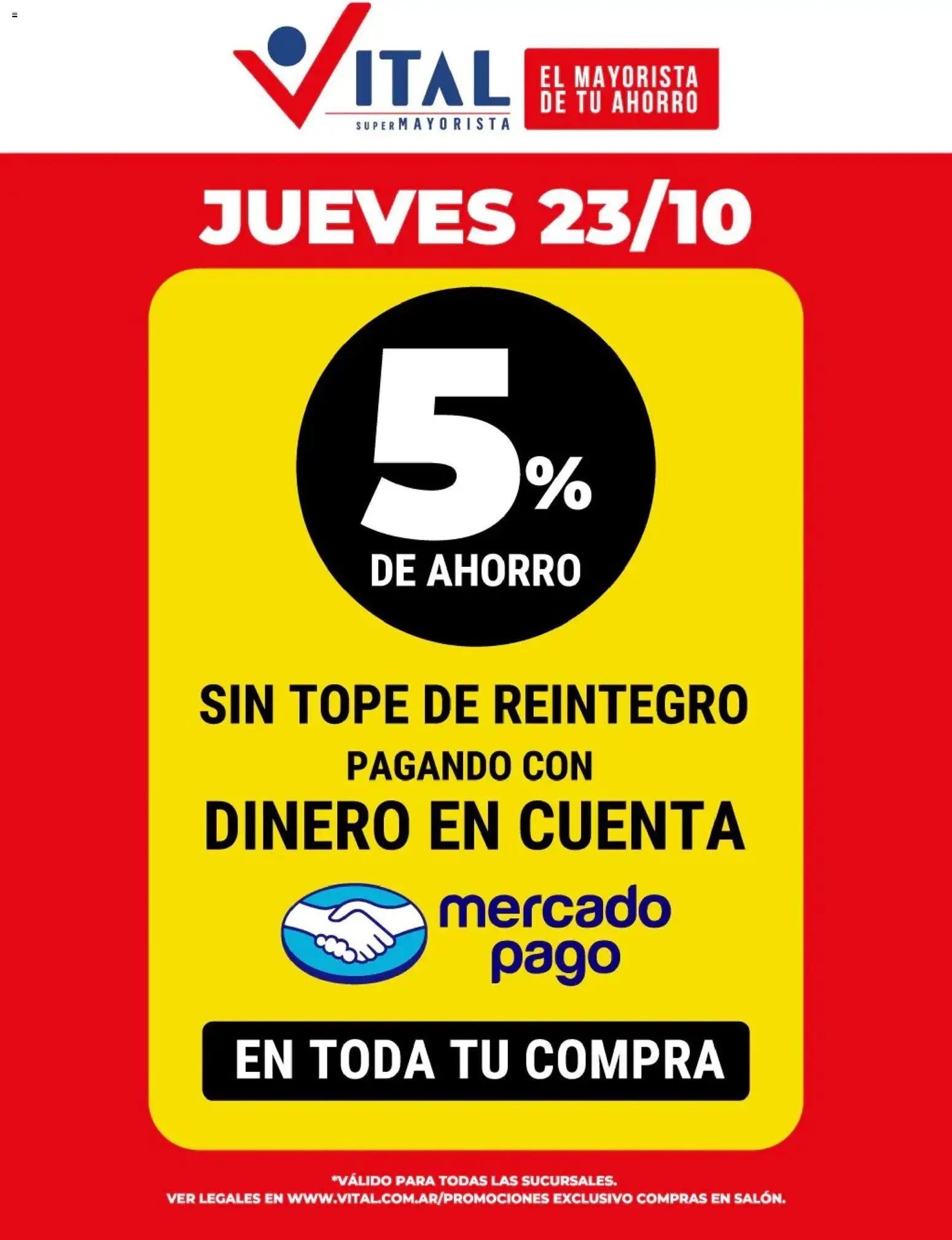 Vital Mercado Pago del 23/10/2025 >> Catálogo