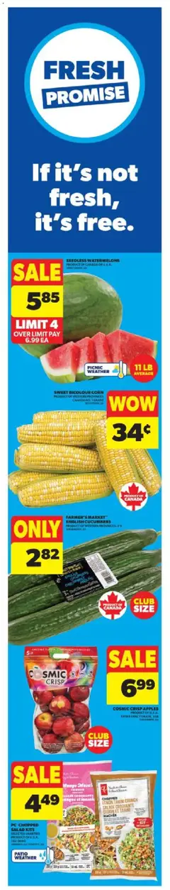 Preview of leaflet Weekly Flyer - MB from shop Real Canadian Superstore is valid from Jul 31, 2025