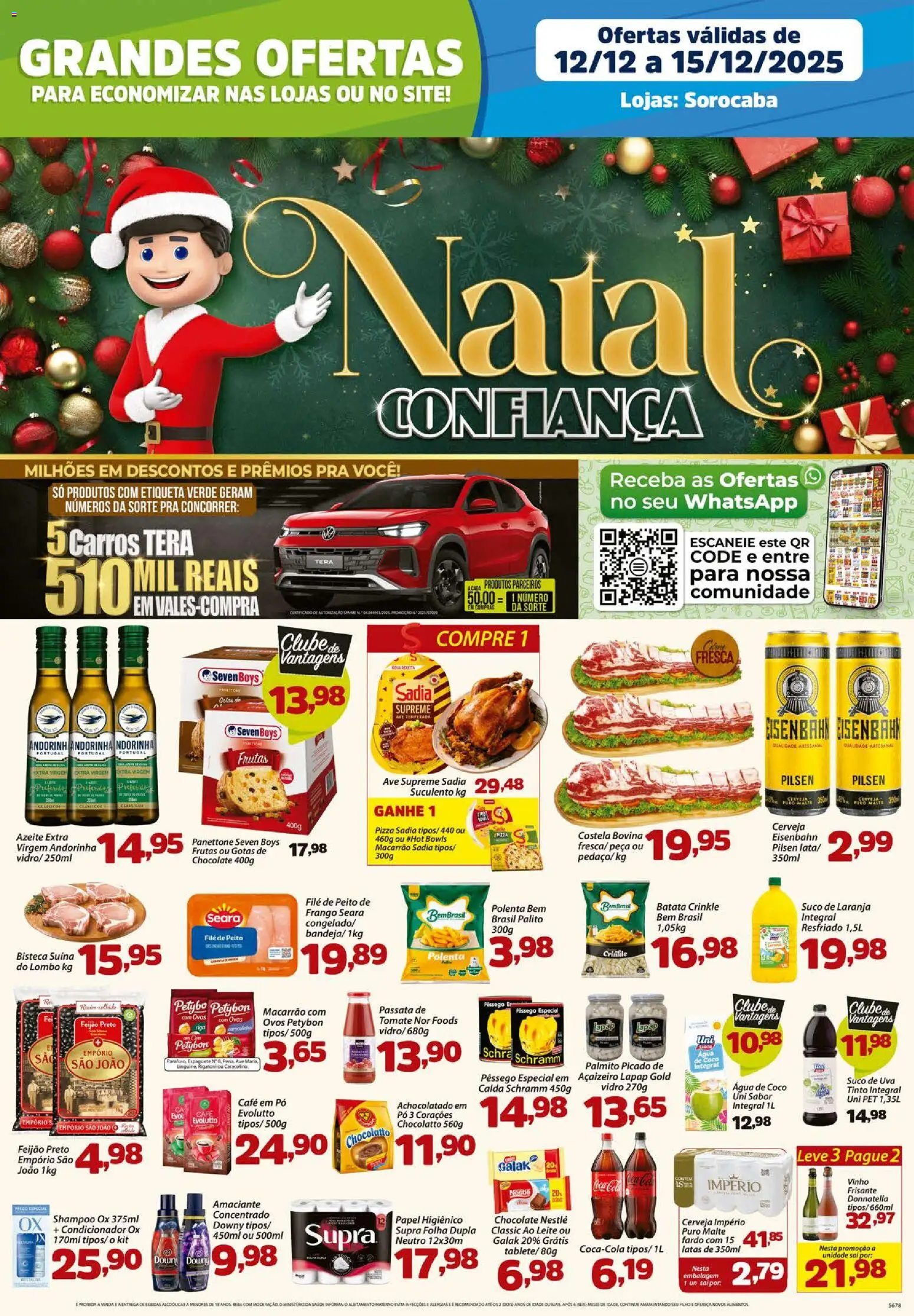 Pré-Visualização do folheto "Ofertas da semana" da loja Confiança válido a partir de 12/12/2025