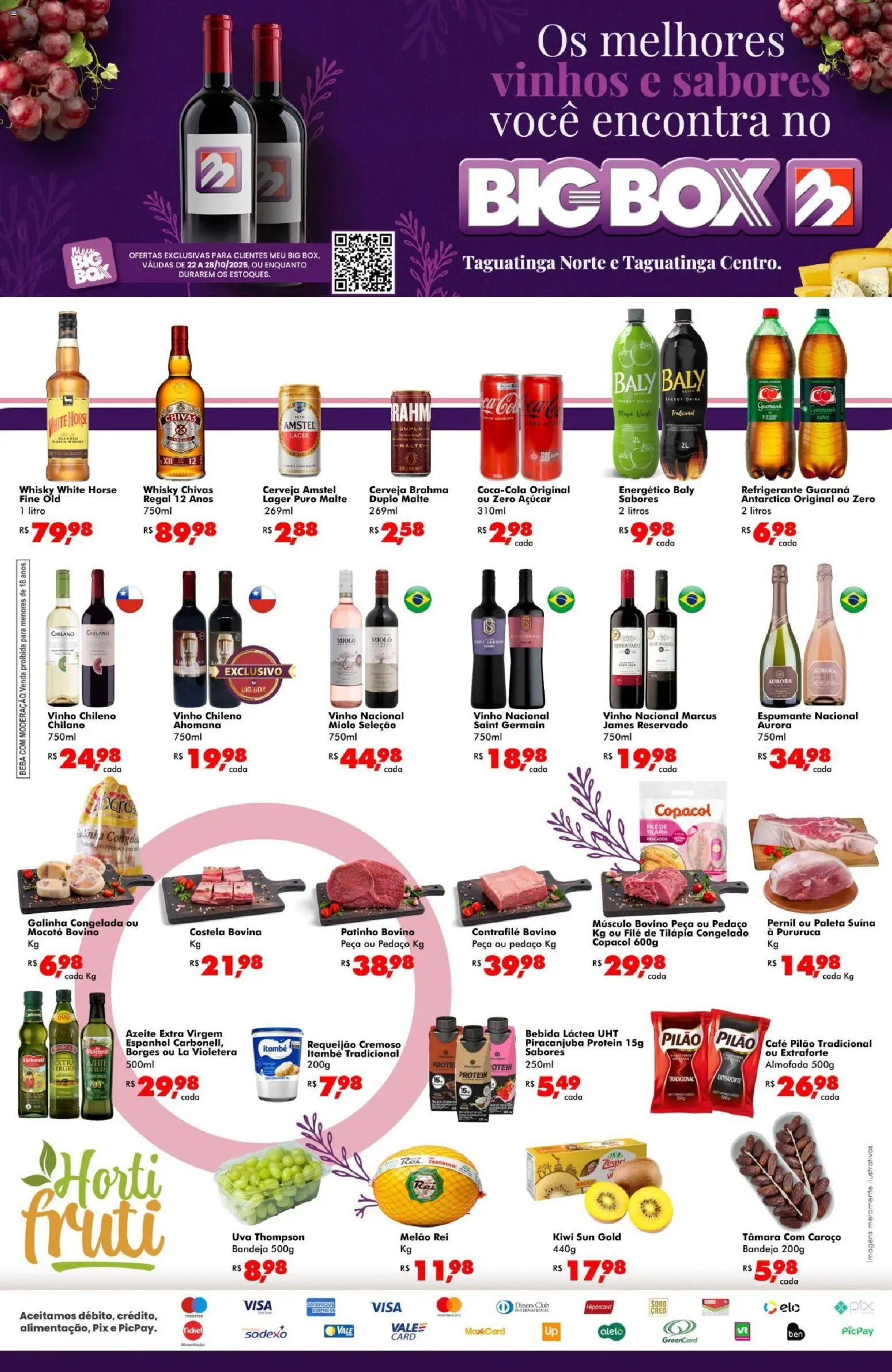 Big Box folheto "Ofertas da semana" válido a partir de 22/10/2025 - número de página 1
