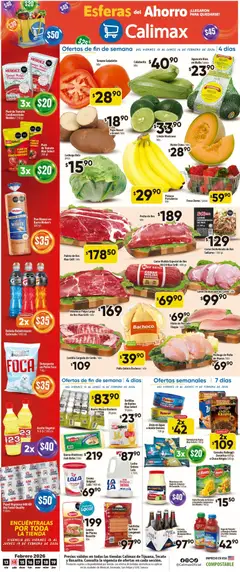 Vista previa las ofertas de la tienda Calimax - Folleto Tijuana desde el 13/02/2026 