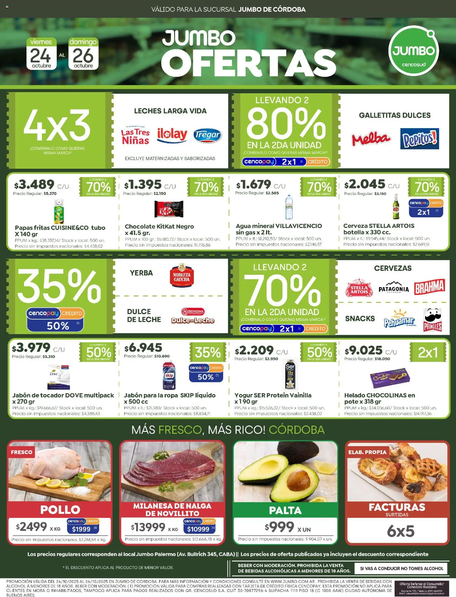 Jumbo Ofertas | Córdoba del 24/10/2025 >> Catálogo