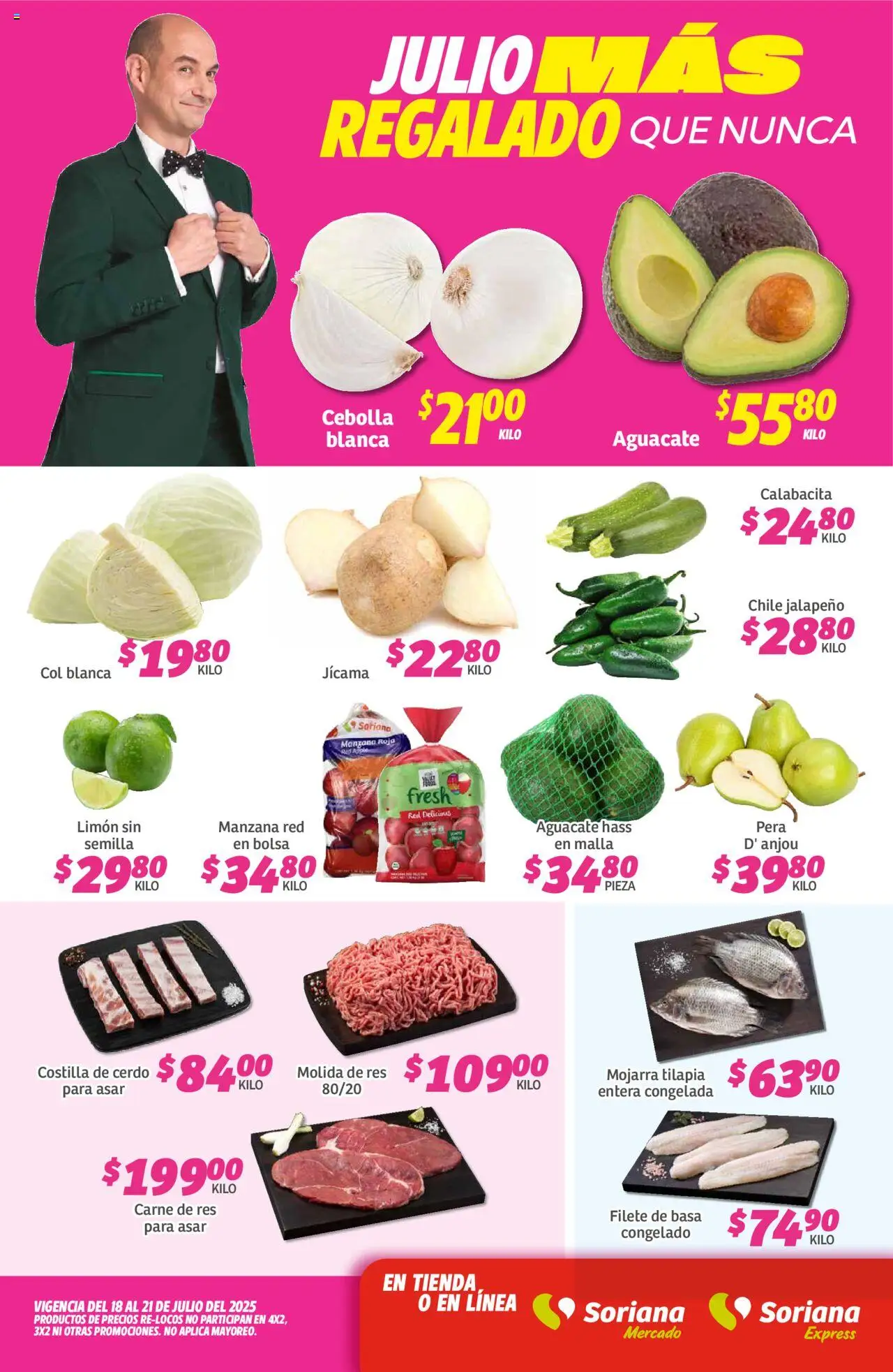 Fin de Semana Mercado: BCS, Son y Sin Soriana y sus promociones válidas desde el 18/07/2025 - Número de página 1