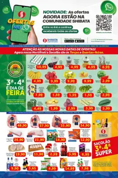 Pré-Visualização do folheto "Ofertas da semana" da loja Shibata válido a partir de 23/09/2025
