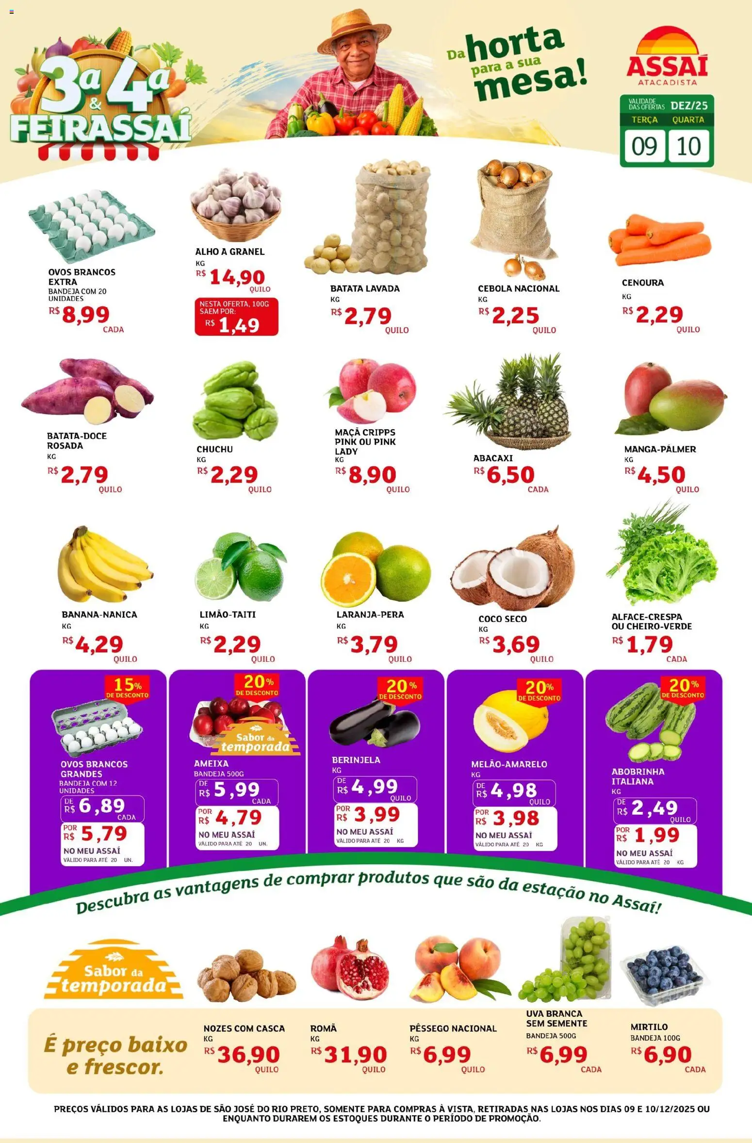 Pré-Visualização do folheto "Encarte - SP" da loja Assaí Atacadista válido a partir de 09/12/2025