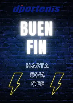 Vista previa las ofertas de la tienda Dportenis - Buen Fin desde el 13/11/2025 