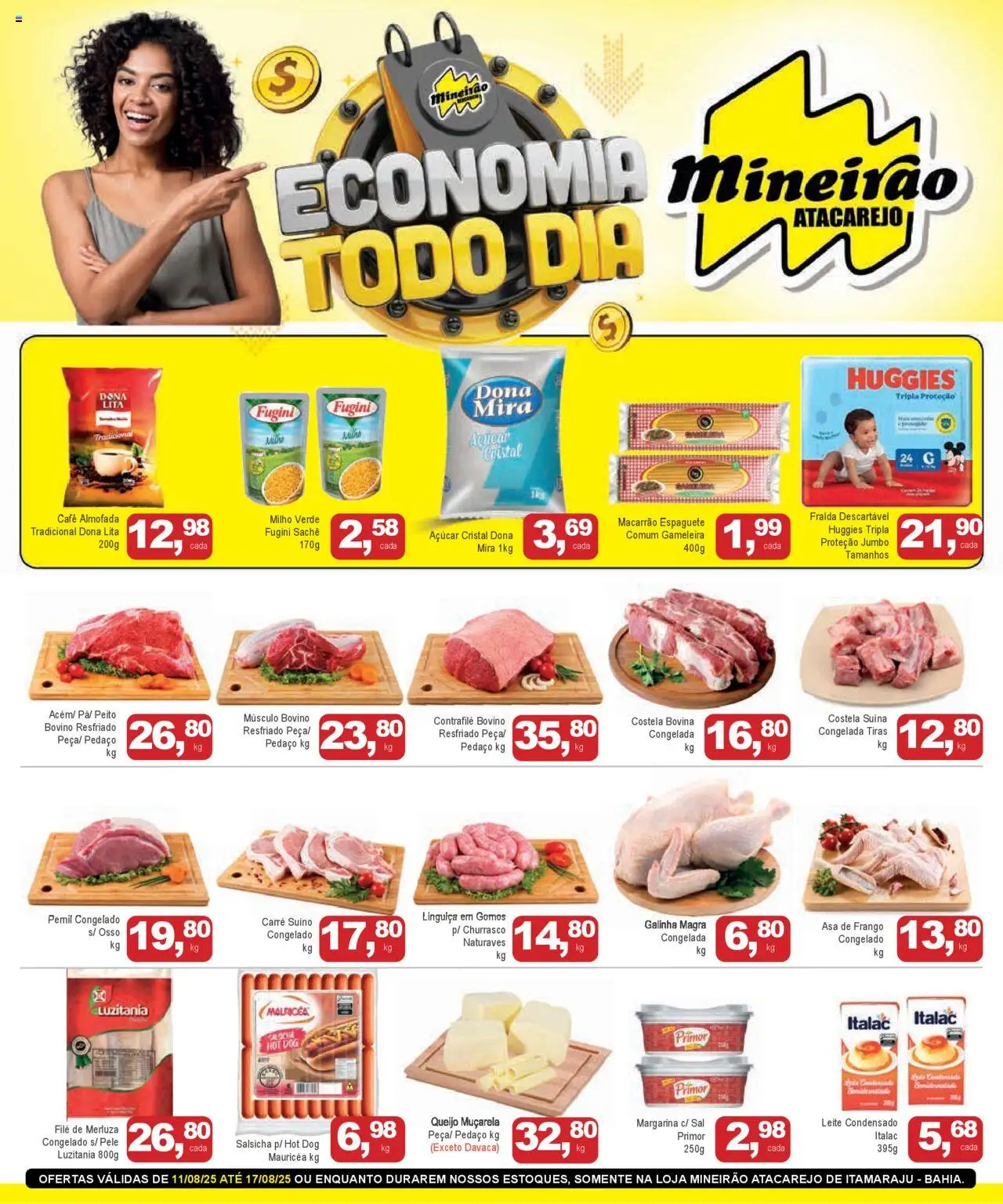 Mineirão Atacarejo folheto "Ofertas da semana" válido a partir de 11/08/2025 - número de página 1
