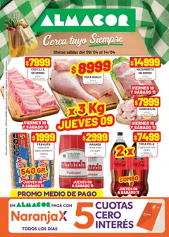 Vista previa del folleto de la tienda Almacor válido desde el 09/04/2026 