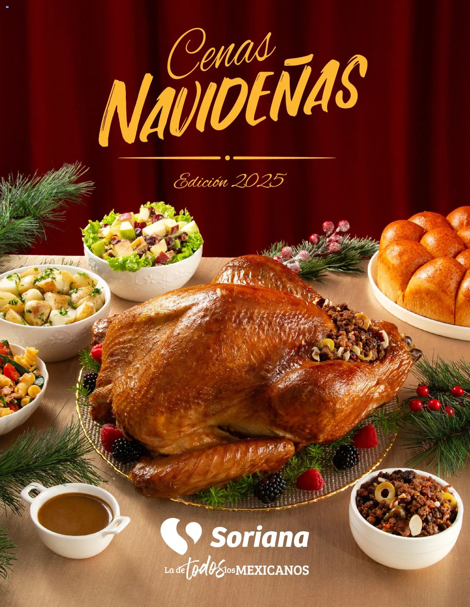 Vista previa las ofertas de la tienda Soriana - Cenas Navideñas Mercado Nacional desde el 05/12/2025 