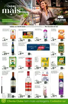 Pré-Visualização do folheto "Ofertas do Dia" da loja Master válido a partir de 18/09/2025