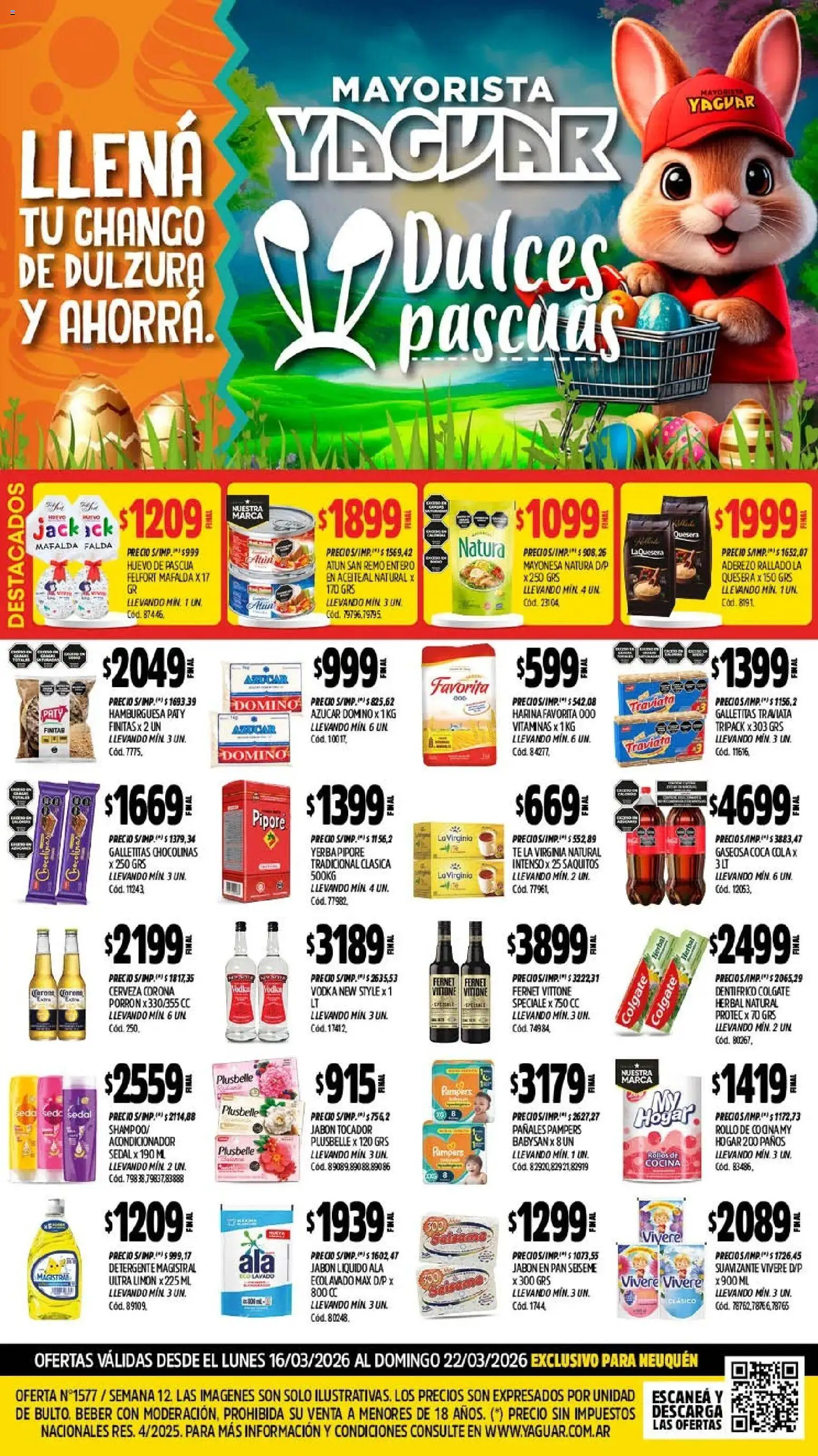 Vista previa del folleto de la tienda Yaguar válido desde el 16/03/2026 