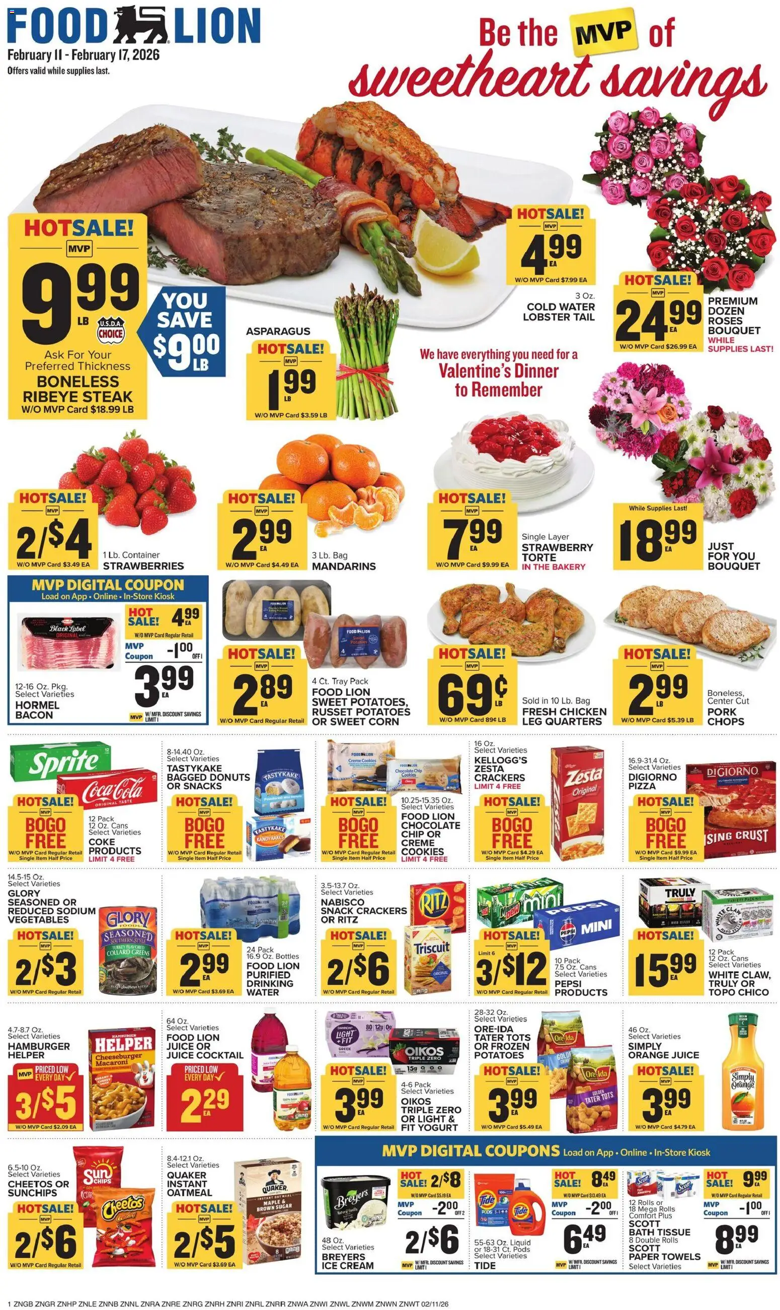 Ad Preview of Food Lion Weekly Ad from 02/11/2026