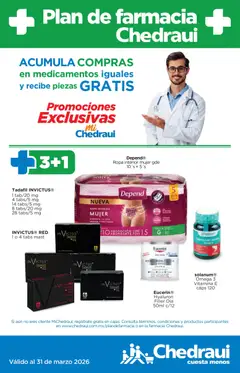 Vista previa las ofertas de la tienda Chedraui - Folleto Plan de farmacia desde el 12/02/2026 