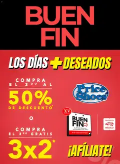Vista previa las ofertas de la tienda Price Shoes - Buen Fin desde el 13/11/2025 