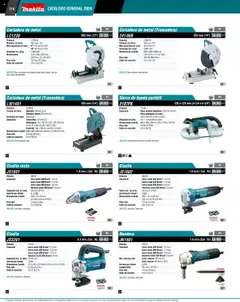 Vista previa las ofertas de la tienda Makita - Catálogo desde el 04/09/2025 | Página: 114
