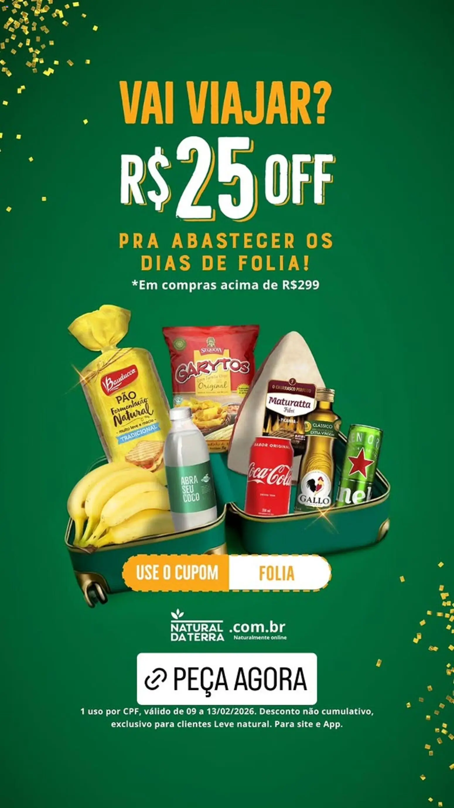 Pré-Visualização do folheto "Ofertas da semana" da loja Natural da Terra válido a partir de 09/02/2026