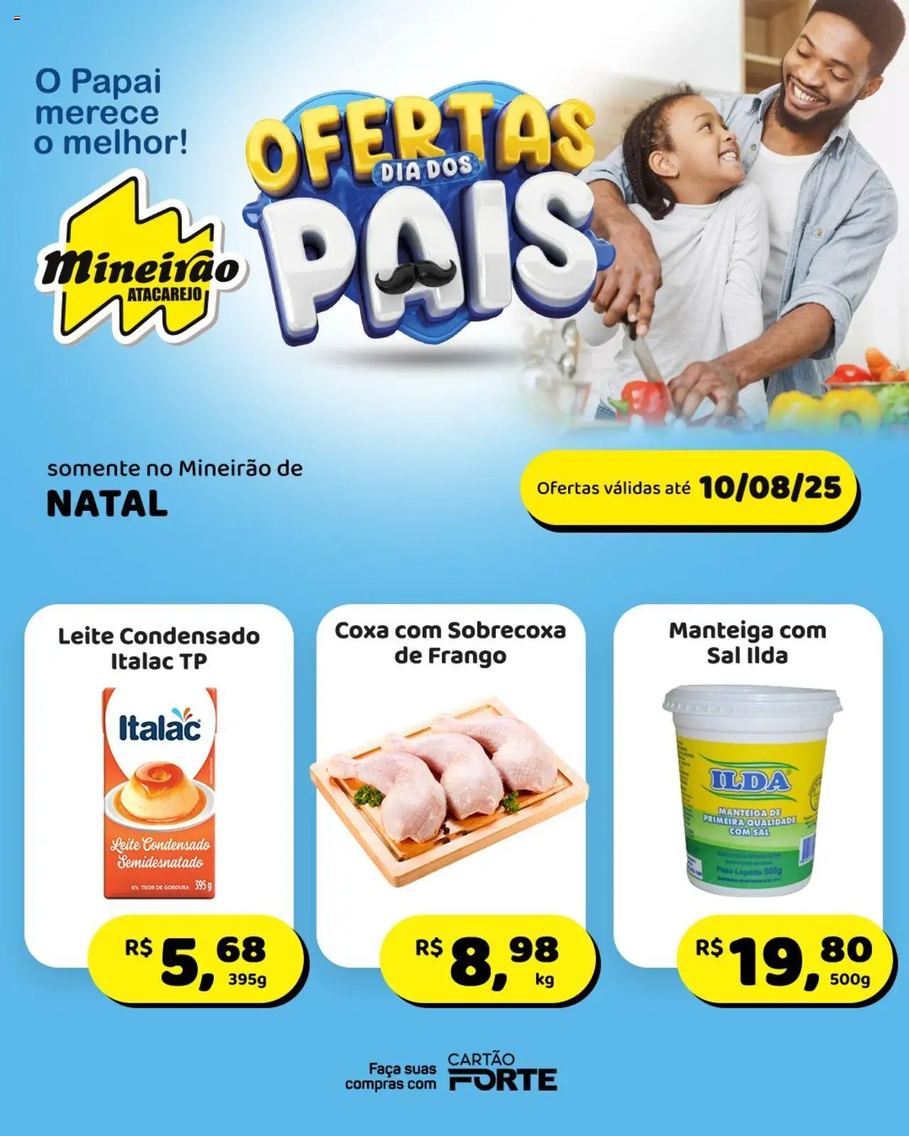 Mineirão Atacarejo folheto "Ofertas da semana" válido a partir de 04/08/2025 - número de página 1